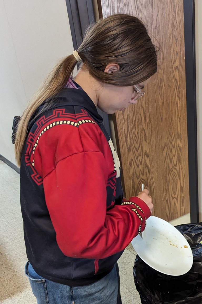 Cleaning plates