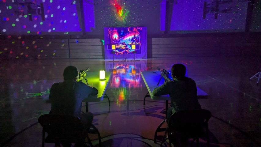 Black Light Shoot